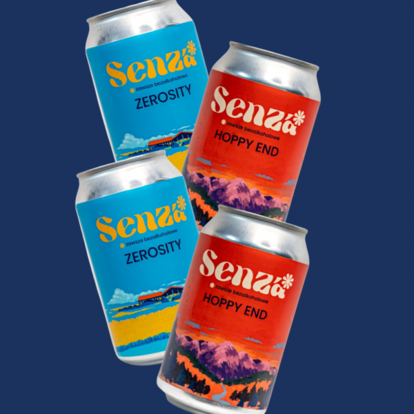 Dwa smaki Senza Zerosity i Hoppy End