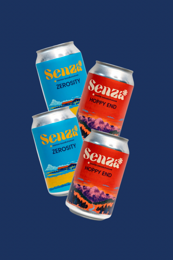 Dwa smaki Senza Zerosity i Hoppy End